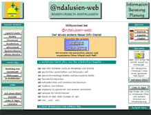 Tablet Screenshot of andalusien-web.com